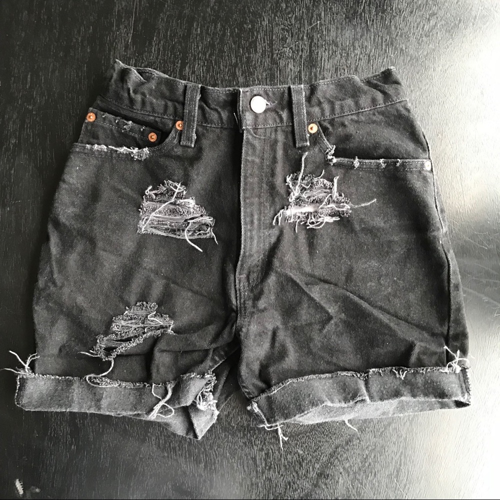 Vintage High Waisted Levi’s Shorts
